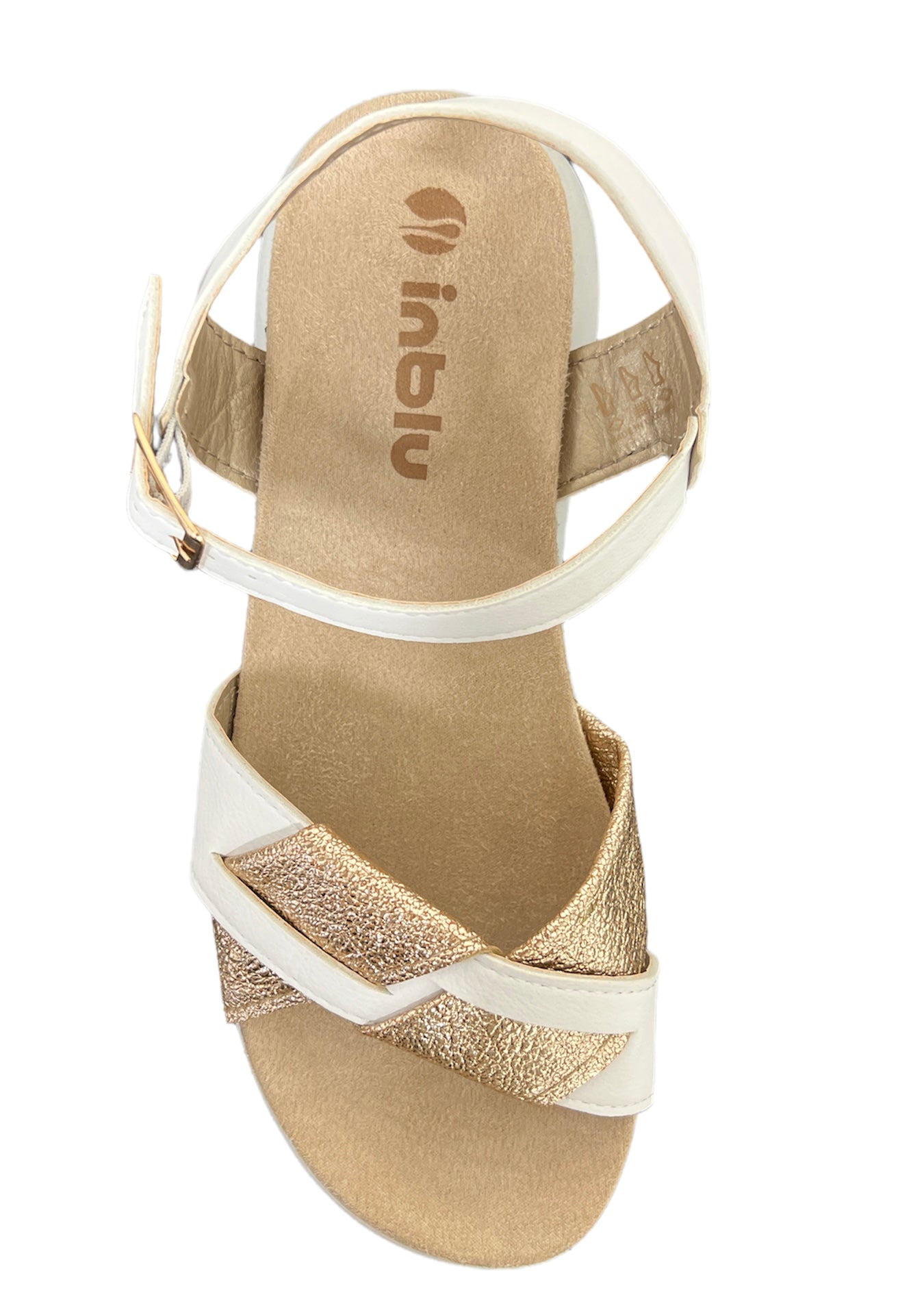 Sandalo  INBLU TT000013 BIANCO donna