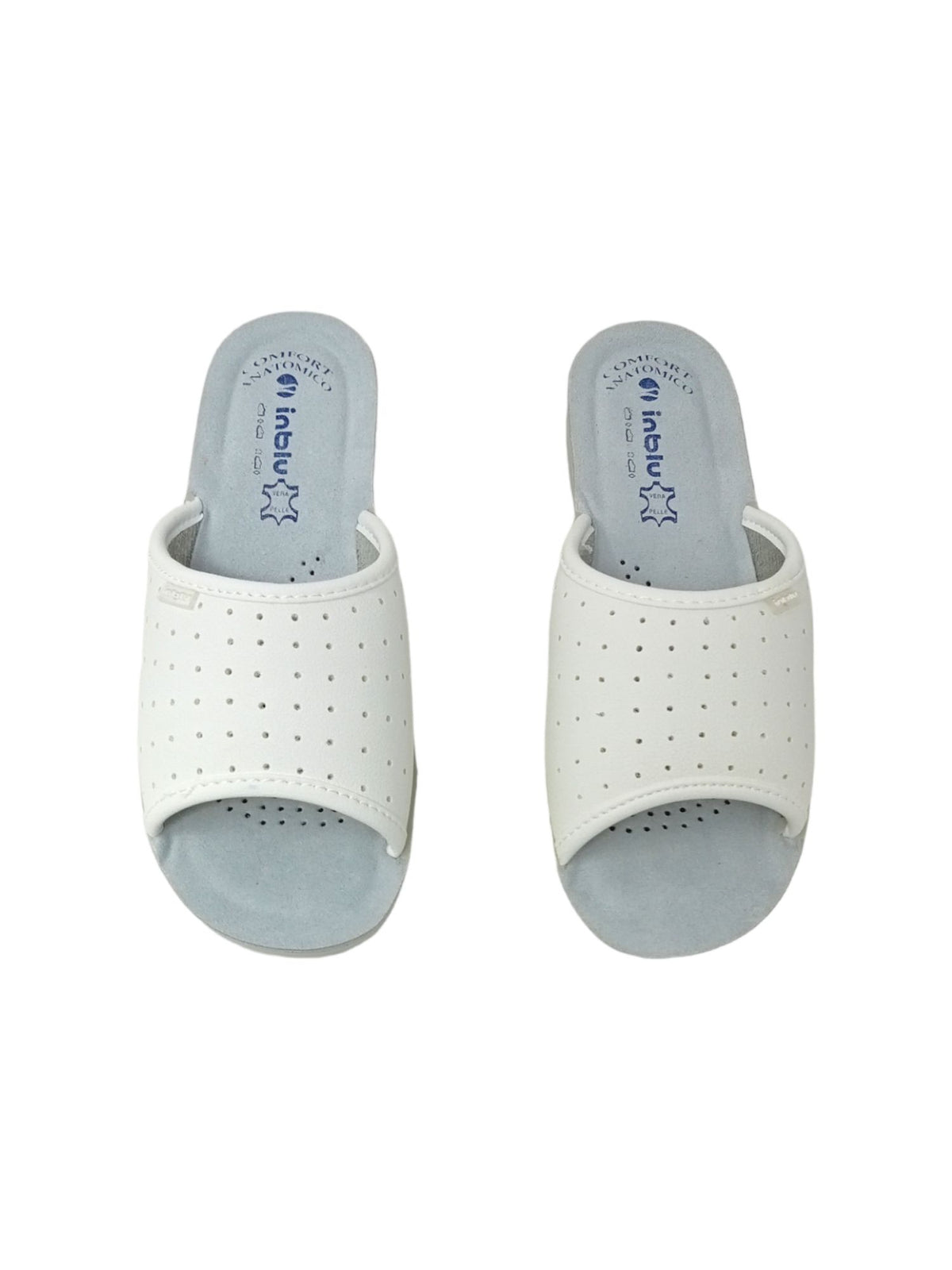 Ciabatta sanitaria INBLU PL000045 BIANCO donna