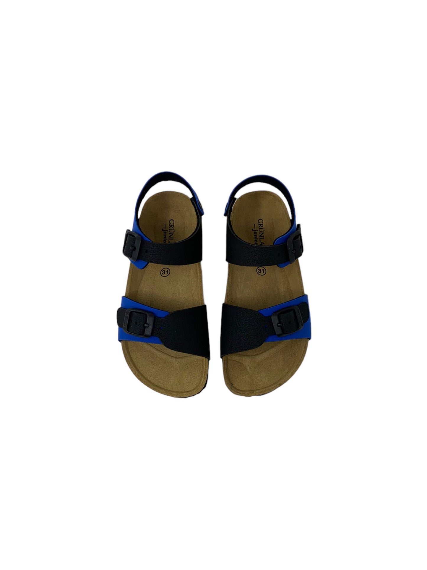 Sandalo GRUNLAND Junior  LUCE SB0901-40 ROYAL-NERO Bambino/Ragazzo