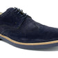 Scarpa modello polacchina BKS 0503 camoscio blu uomo