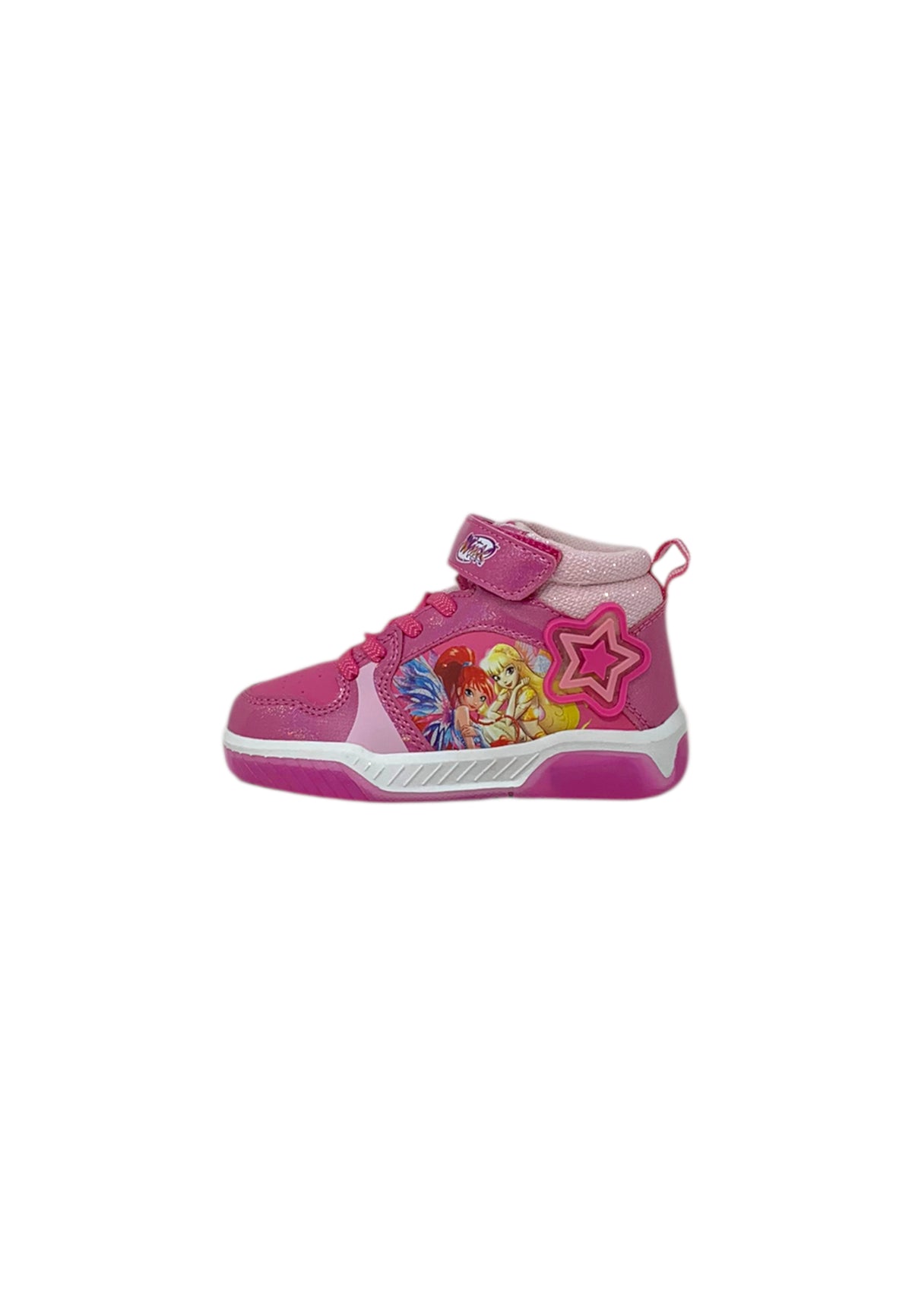 Sneaker luminose Silver WINX X7210011S FUXIA Bambina
