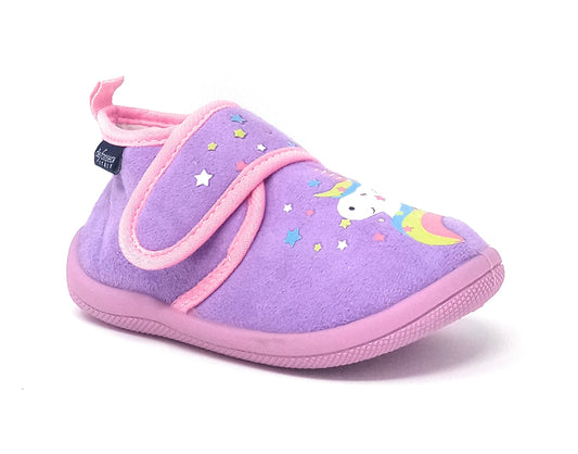 Pantofola DE FONSECA DE.PESCARA U748 UNICORNO viola bambina
