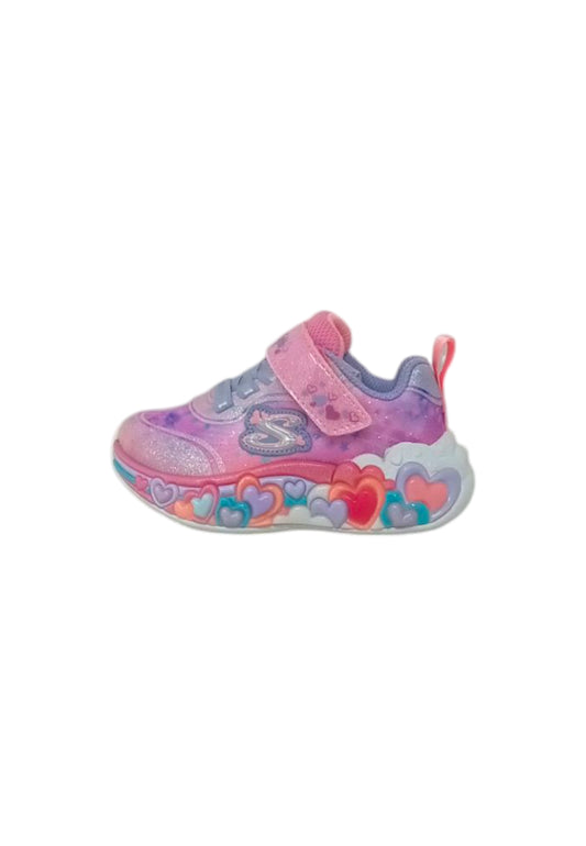 Sneakers SKECHERS S-lights - ETERNAL HEART LIGHTS 302696/LPMT bambina