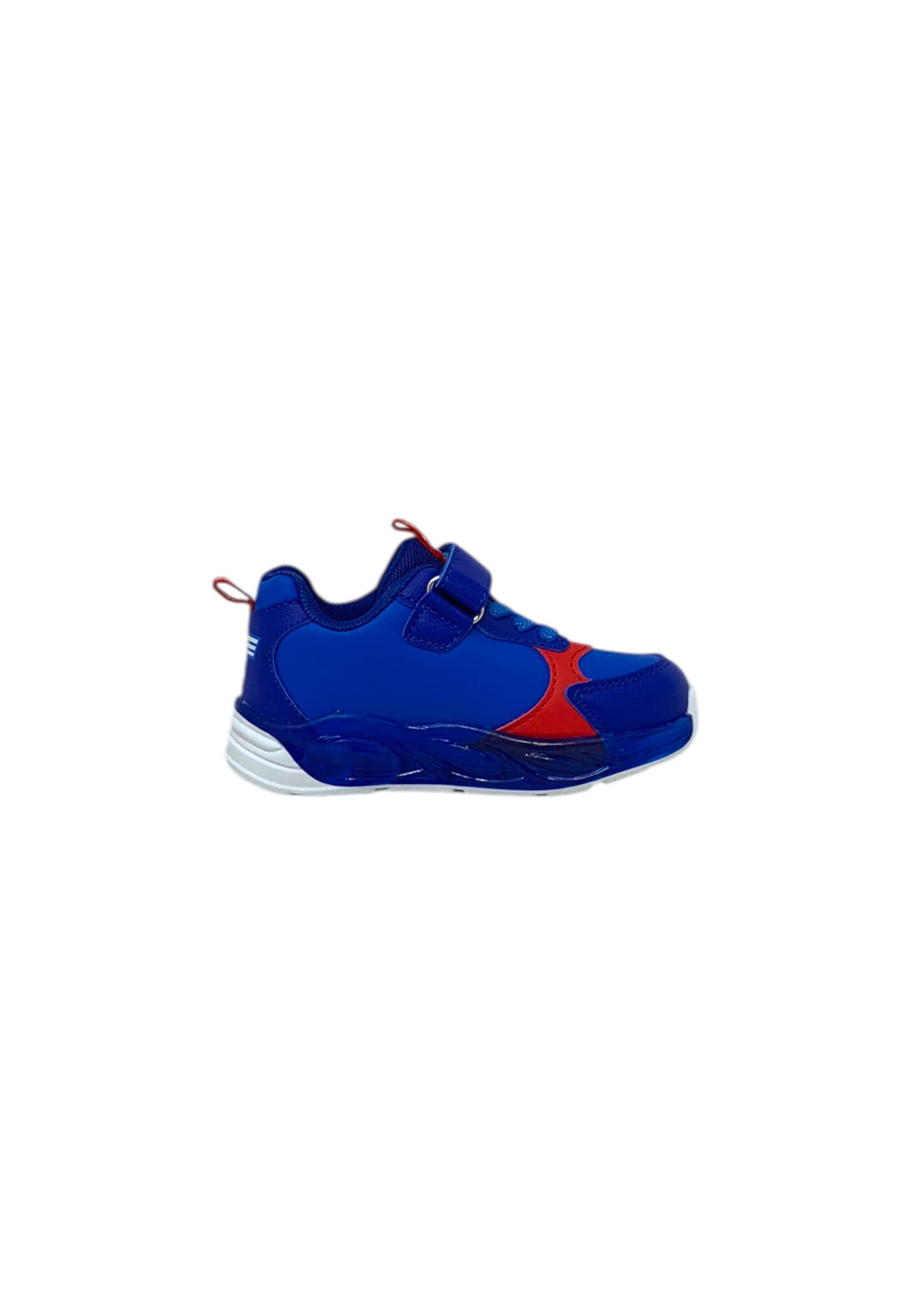 Sneaker luminose Silver Avengers - Captain America R1010287S BLUE Bambino