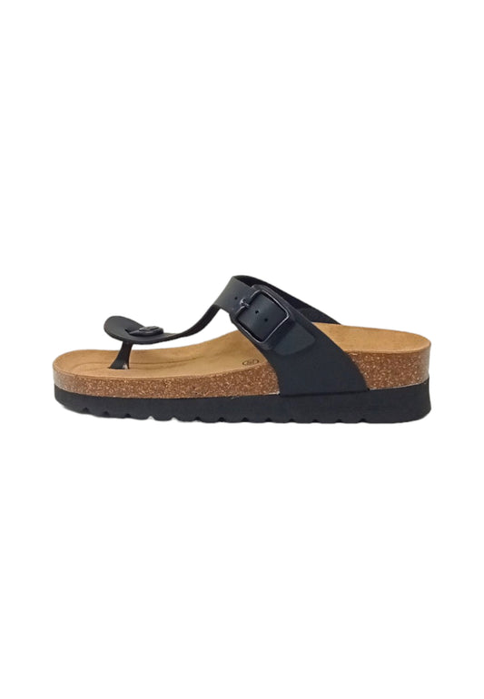 Ciabatta infradito GRUNLAND HOLA CC2432-11 NERO ragazza/donna