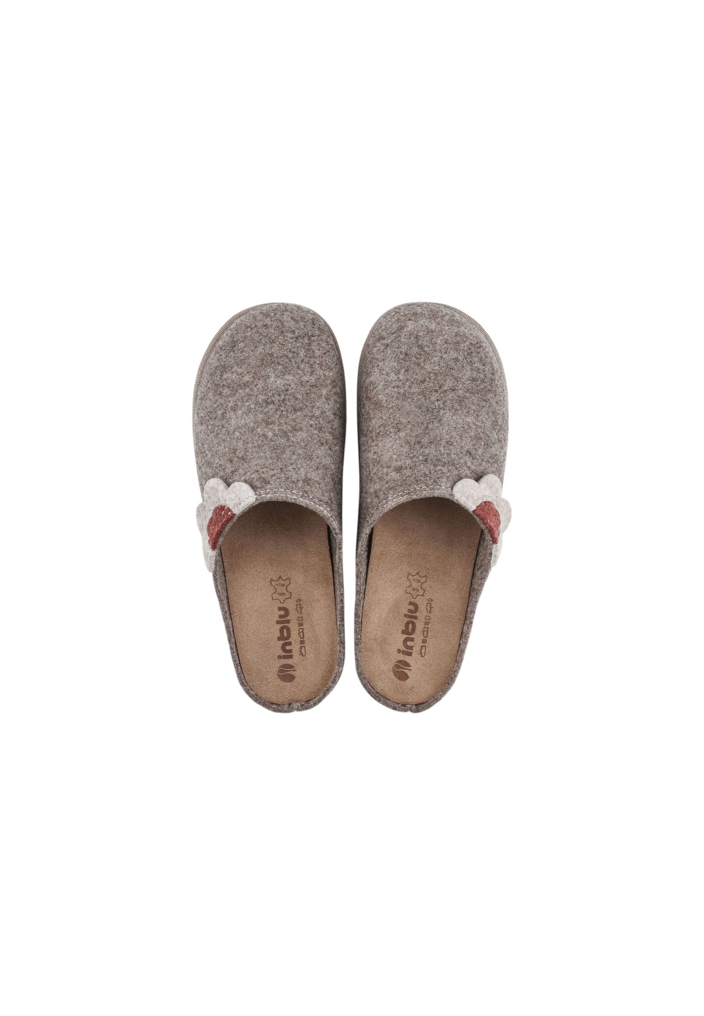 Pantofola INBLU CS000043 TORTORA donna