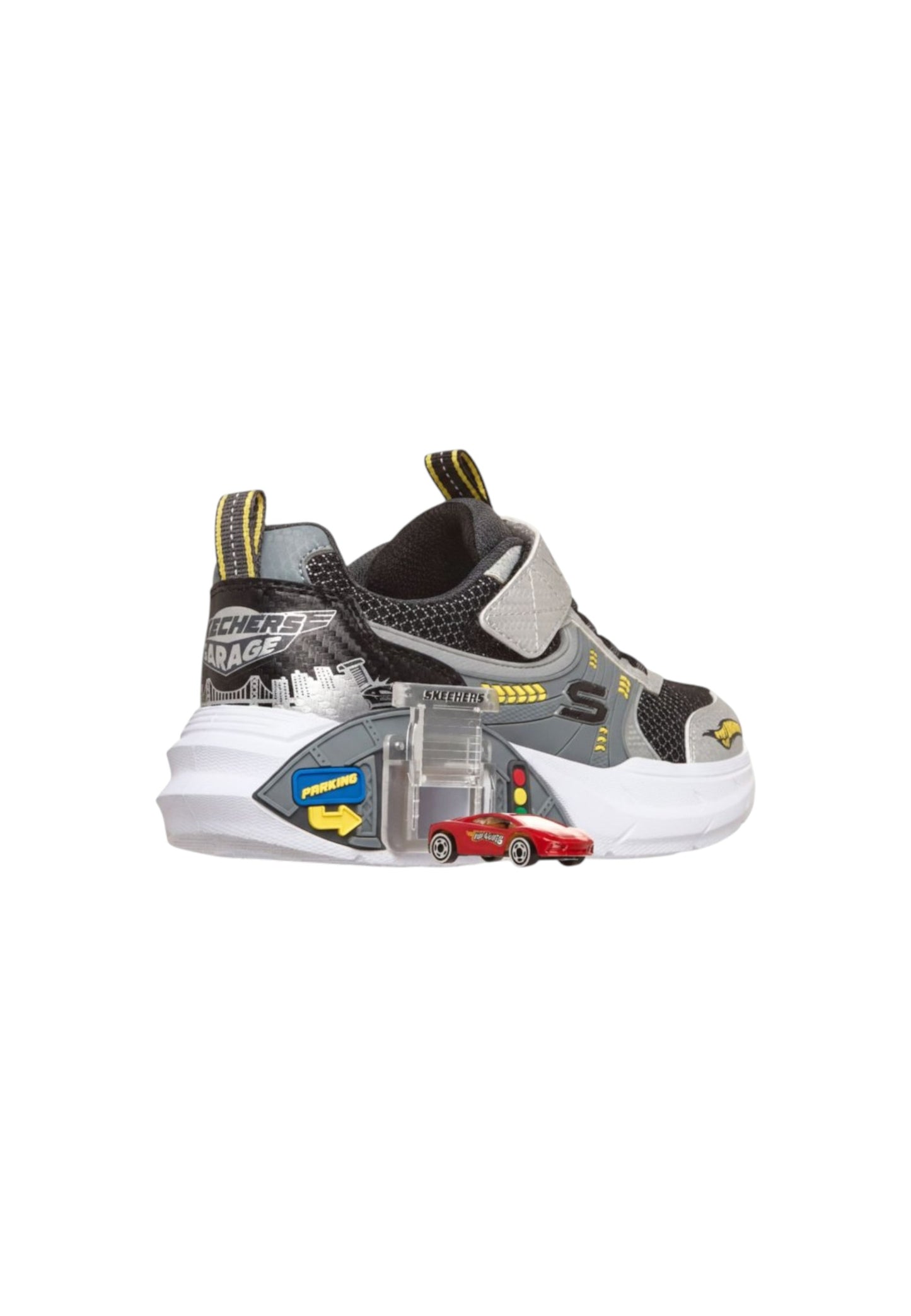 Sneaker Skechers Garage 402150/SLBK Bambino