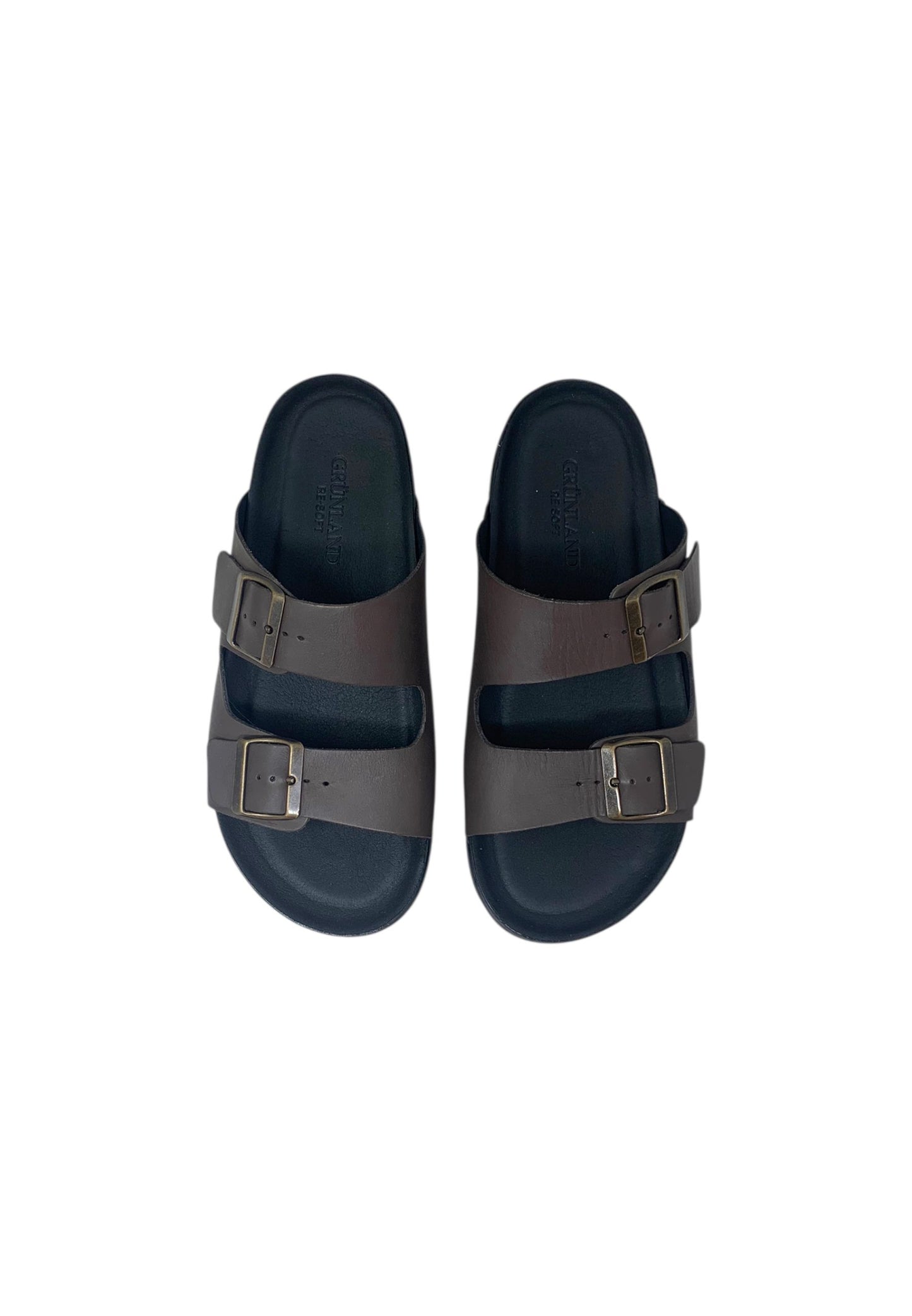 Ciabatta GRUNLAND LERO CI3095-80 TESTA DI MORO Uomo