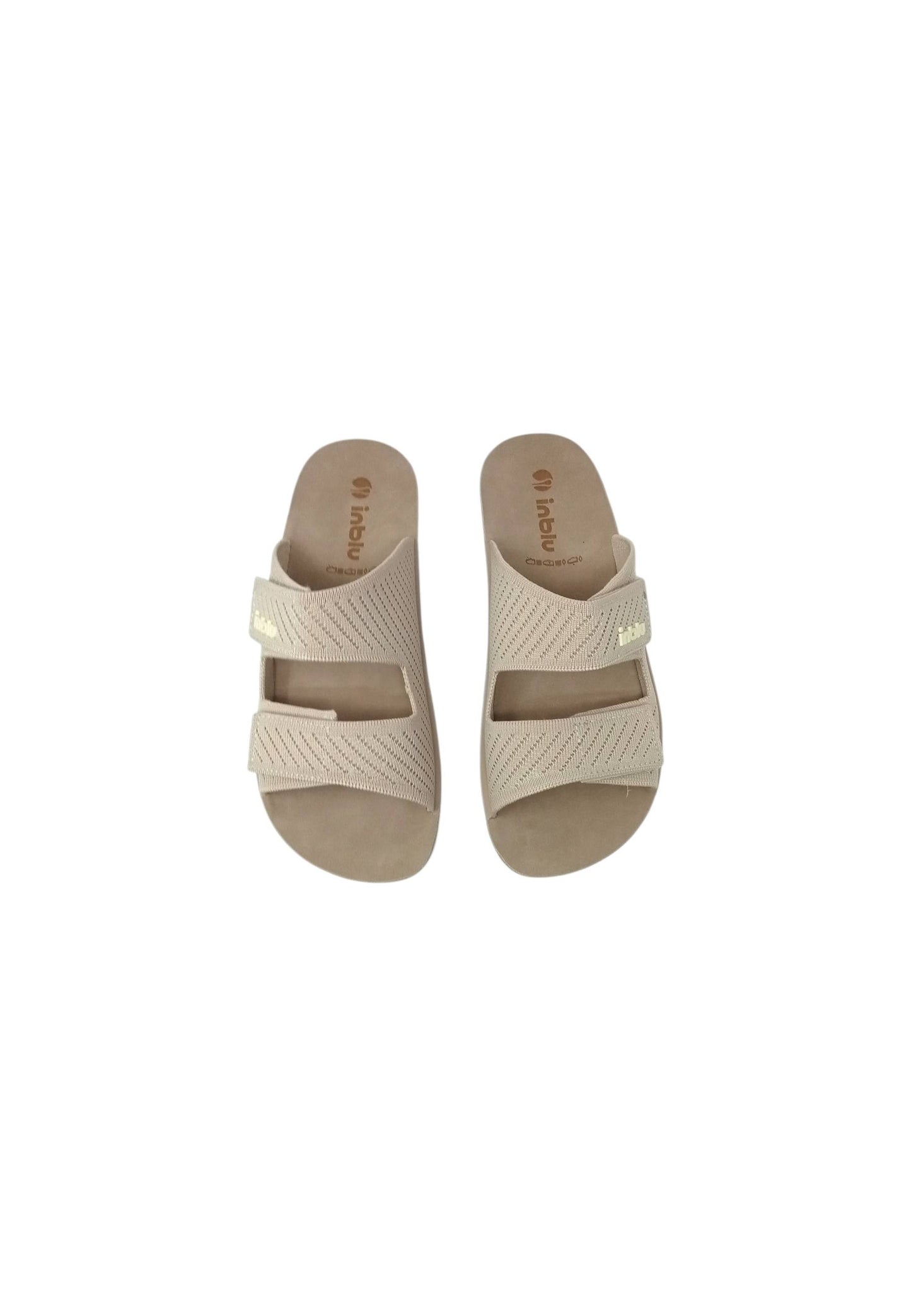 Ciabatta INBLU AG000015 SABBIA donna
