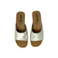 CIABATTA PATRIZIA AZZI 177 PLATINO donna