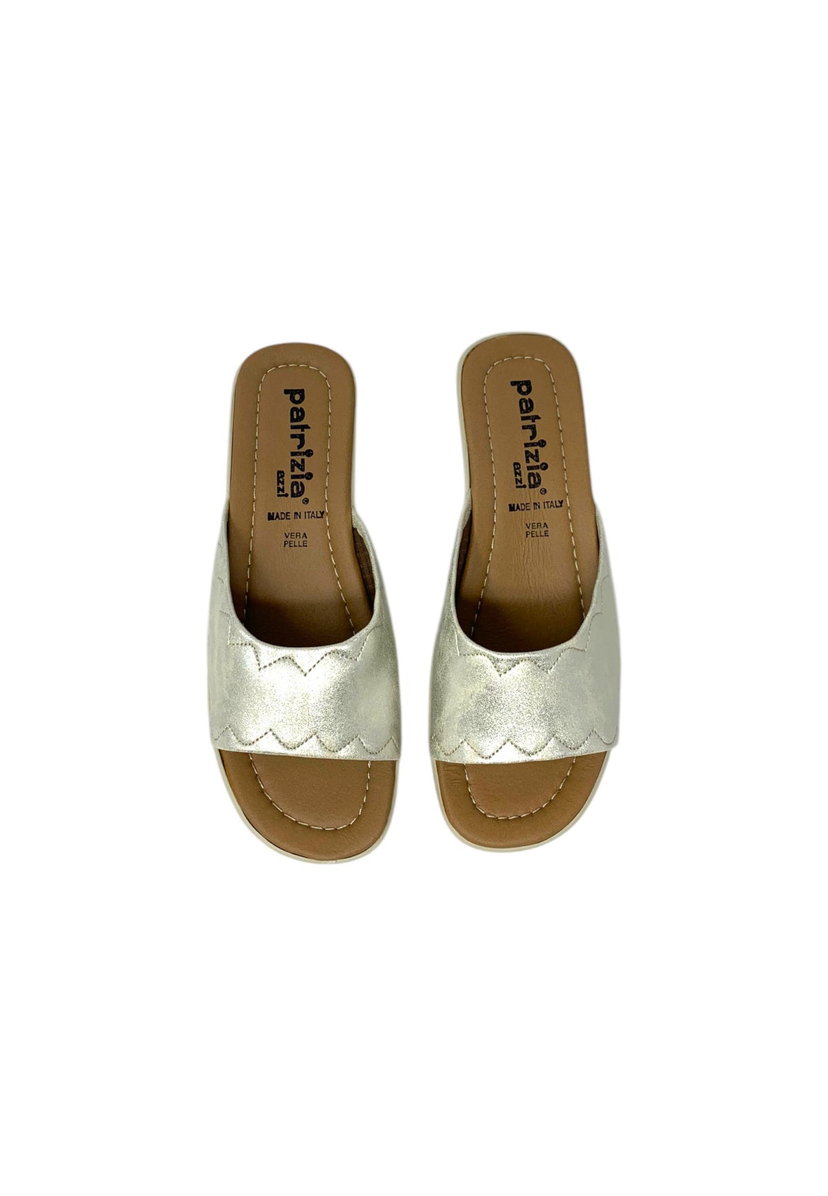 CIABATTA PATRIZIA AZZI 177 PLATINO donna