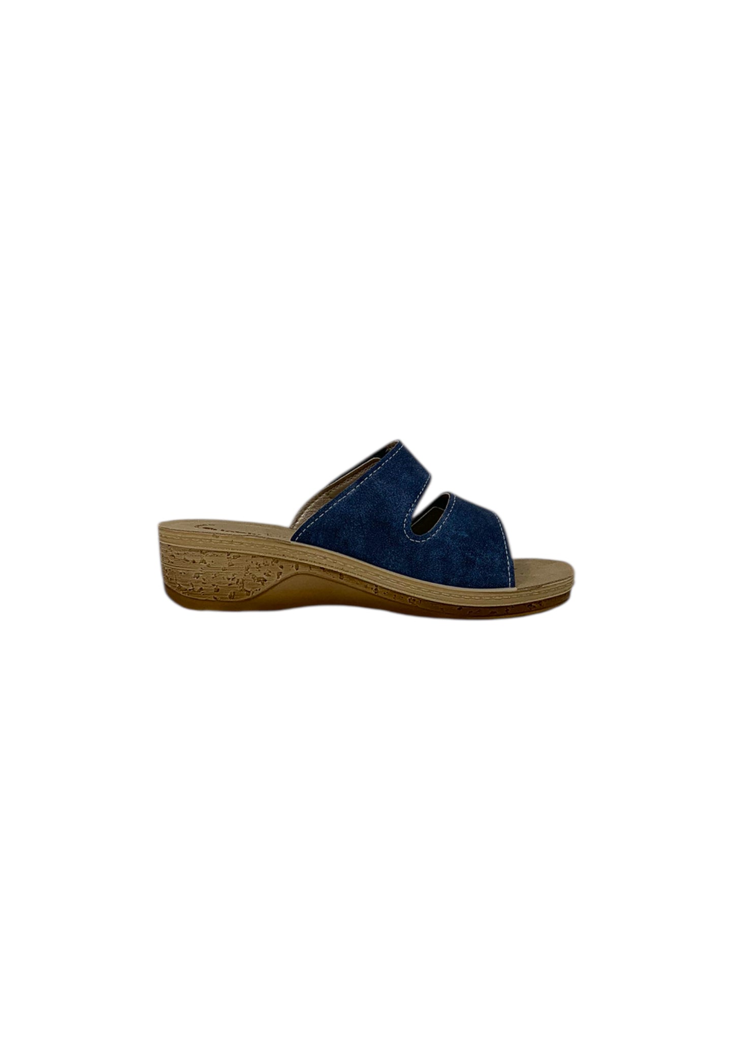 Ciabatta INBLU PV000009 BLU donna