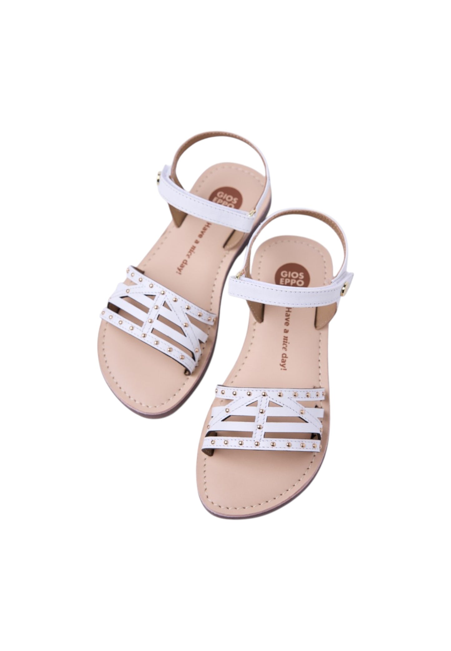 Sandali GIOSEPPO YSTAD 78944 WHITE bambina
