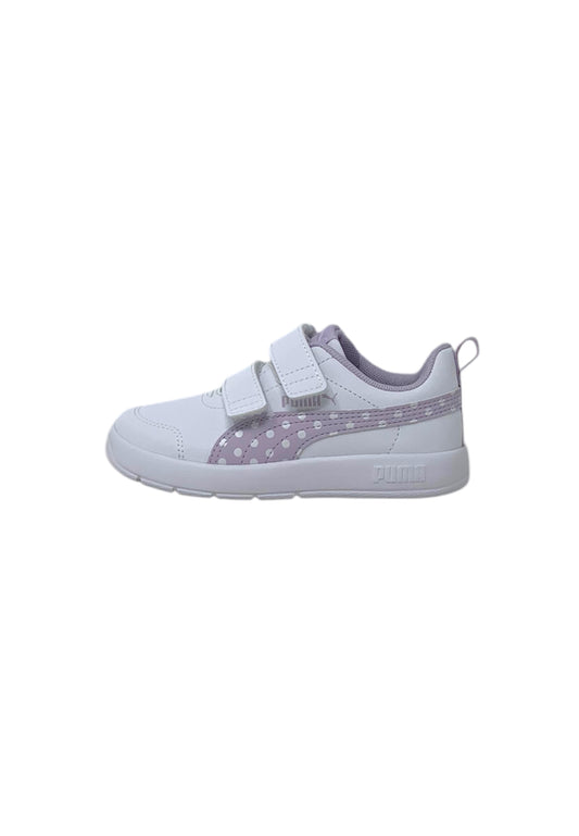 Sneakers PUMA Courtflex V3 DOTTY V PS 398758 04 bambina