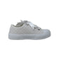 Sneaker DXO Vigevano 104 MACRAME BIANCO  bambina