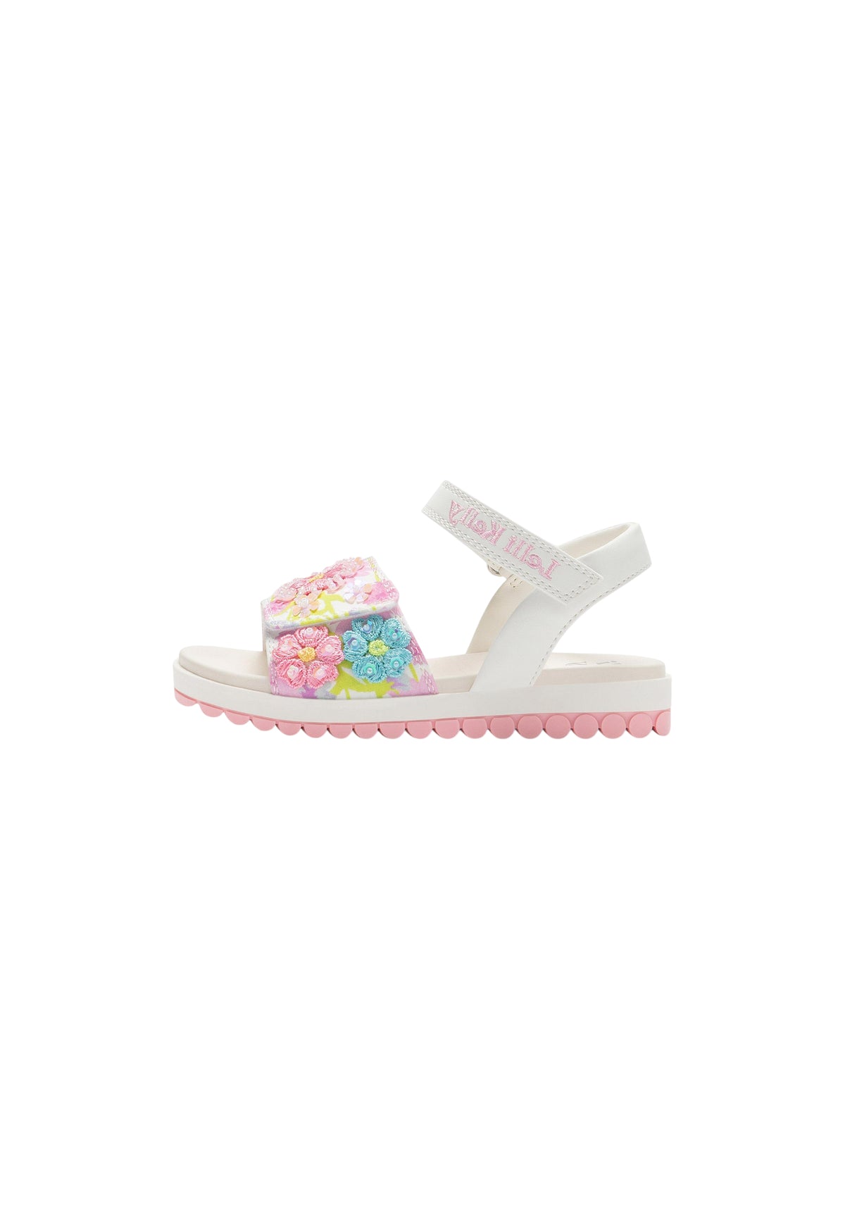 Sandali Lelli Kelly Eloise LKCD4890 BIANCO FANTASIA bambina