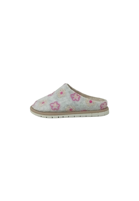Pantofola GRUNLAND FIMO CI2523-G7 GHIACCIO/FUXIA Bambina