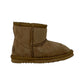 Stivaletto con pelliccia GRUNLAND JR CROY PP0098-I4 CUOIO bambina