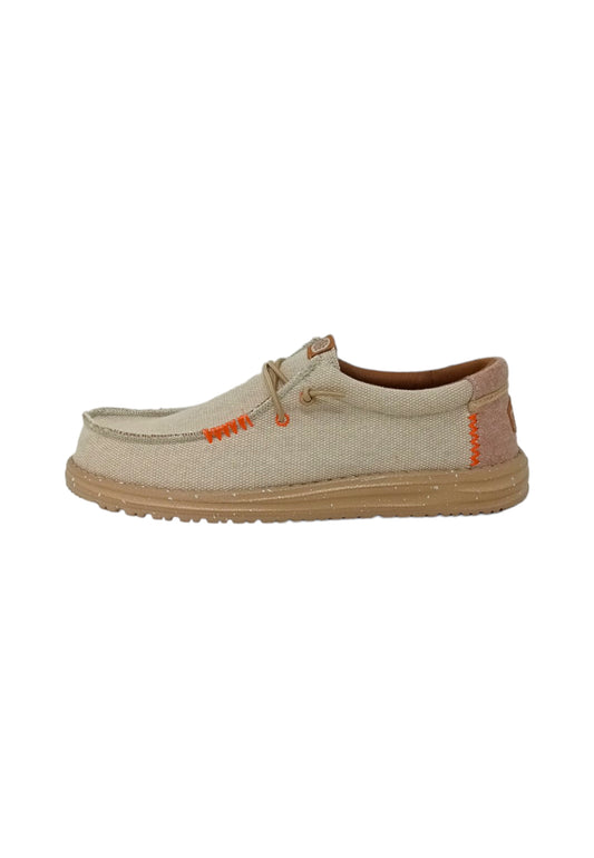 Mocassini HEYDUDE WALLY COASTLINE JUTE 40952-040 SILVER Uomo