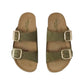 Ciabatta GRUNLAND SARA CB2631-70 OLIVA ragazza/donna