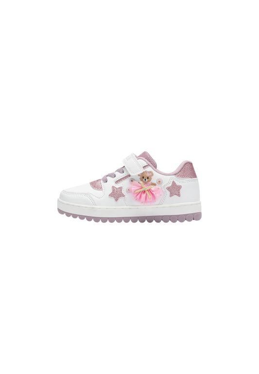 Sneakers Lelli Kelly "Mille stelle" LKAL5710 Bianco/cipria Bambina