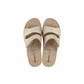 Ciabatta INBLU PV000015 SABBIA donna