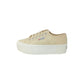 Sneaker SUPERGA 2790 PLATFORM S9111LW AKJ BEIGE Donna