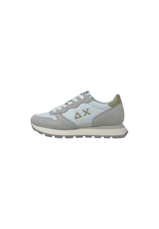 Sneakers SUN68 Ally Gold Silver Z35202 01 bianco Donna