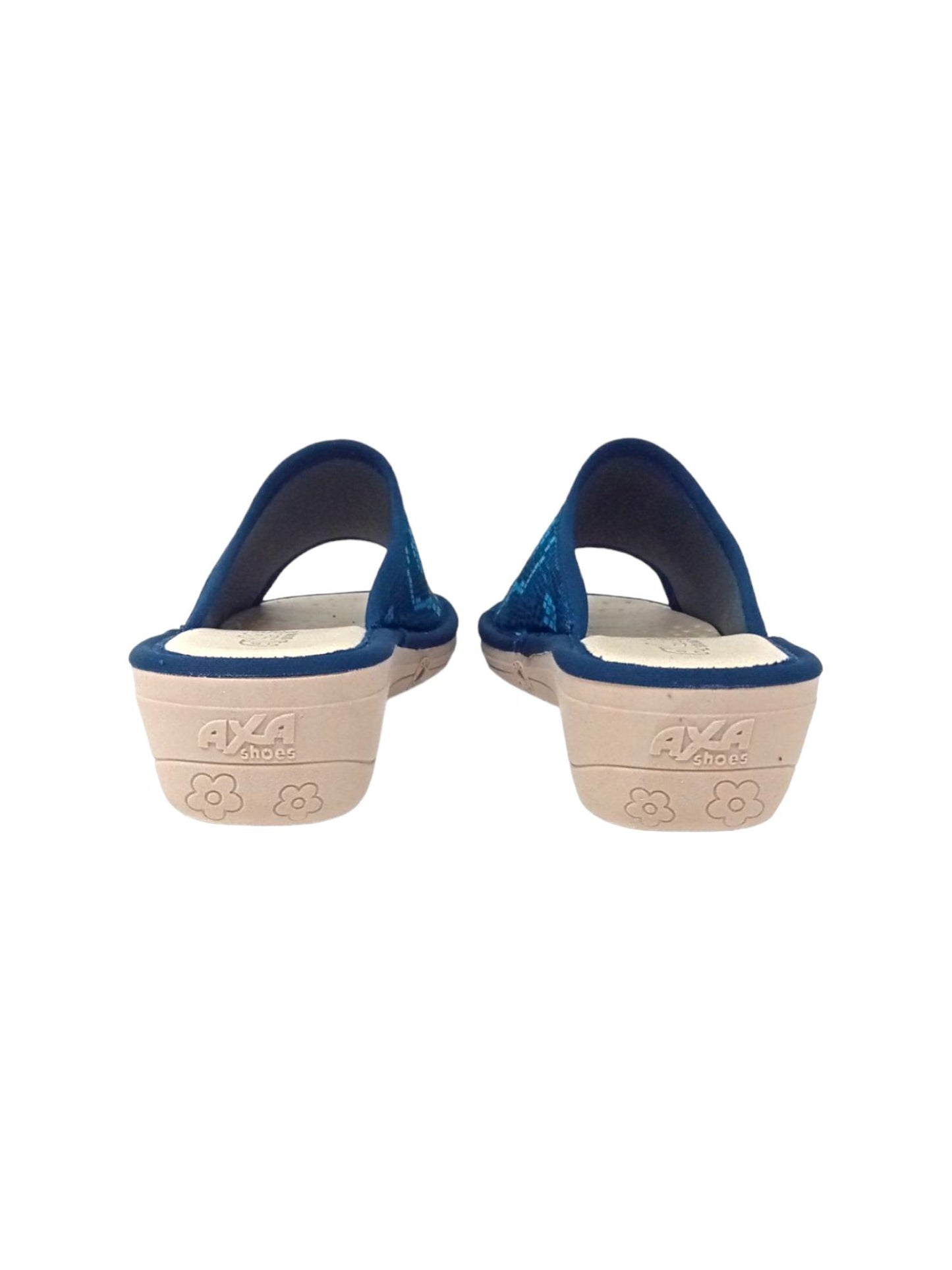 Pantofola profumata da camera AXA 18918A BLU donna