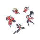 Jibbitz charms Pixar Incredibili 10017266 5 pack