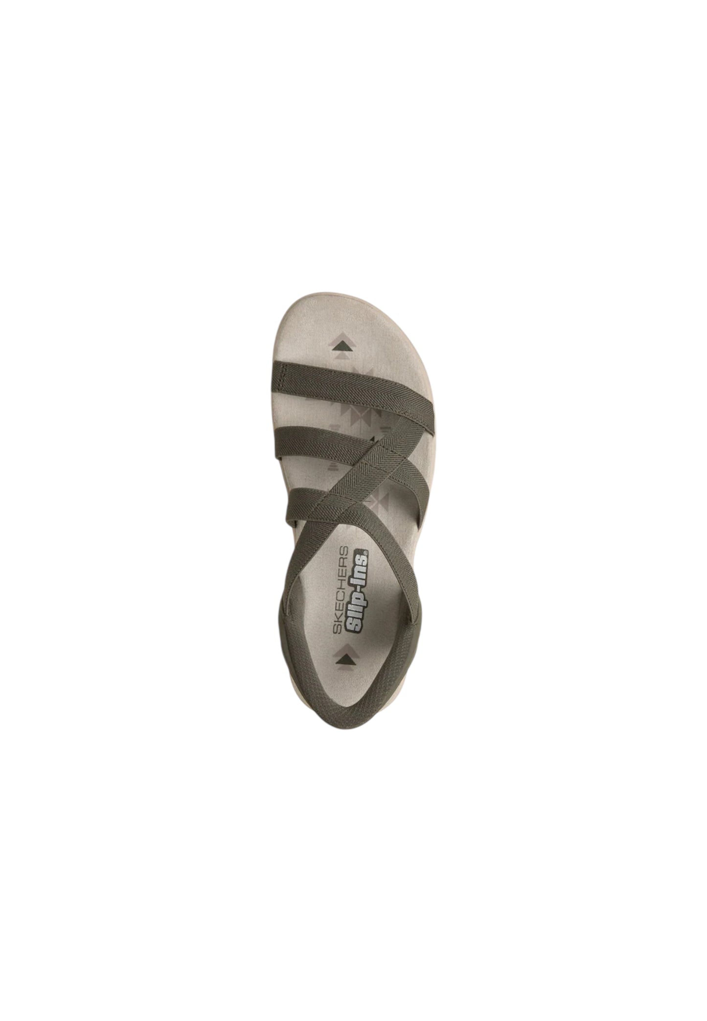 Sandali SKECHERS Reggae slim - STRETCH FLEX 163460/OLV Donna