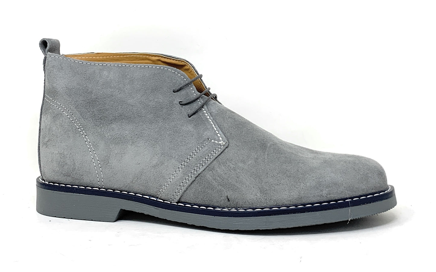 Scarpa modello polacchina BKS 1312 GRIGIO uomo