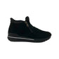Scarpa da passeggio comfort 7411 NERO donna