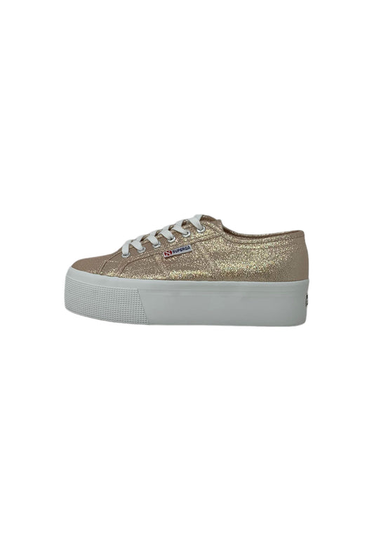 Sneaker SUPERGA 2790 LAME S61174W 941 ROSE PLATINUM Donna