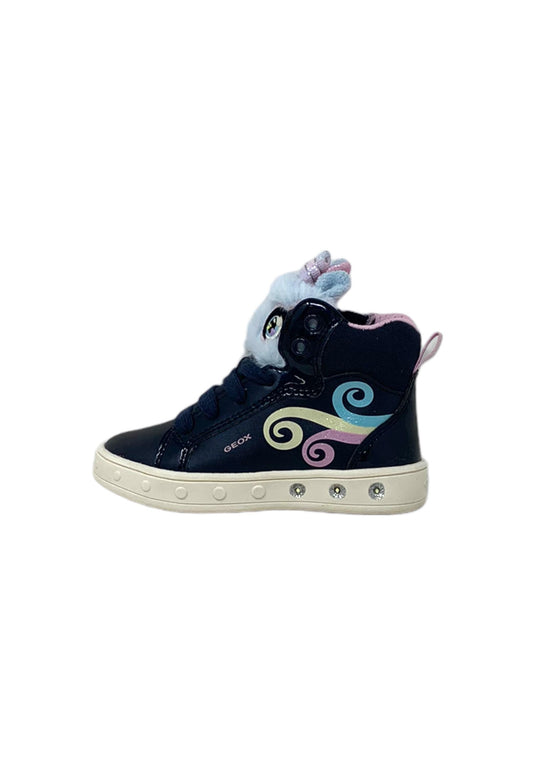 Sneakers con luci GEOX Skylin J468WA0NFBH C4243 bambina