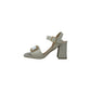 Sandalo con tacco FASCINO DONNA 33413-E3 AVORIO BIANCO donna