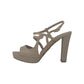 Sandalo col tacco JOEL A5280 BEIGE DONNA