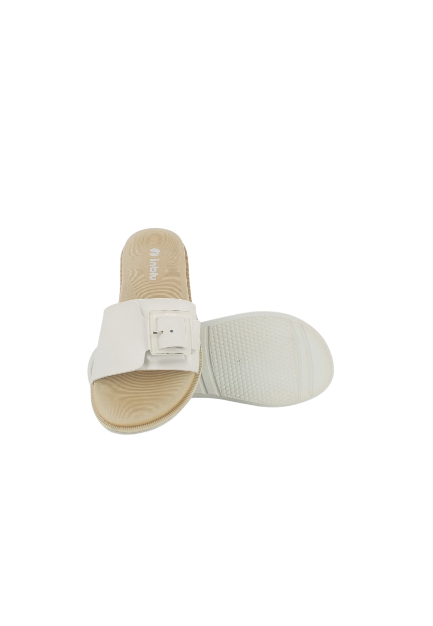 Ciabatta INBLU Dual Density SF000008 BIANCO donna