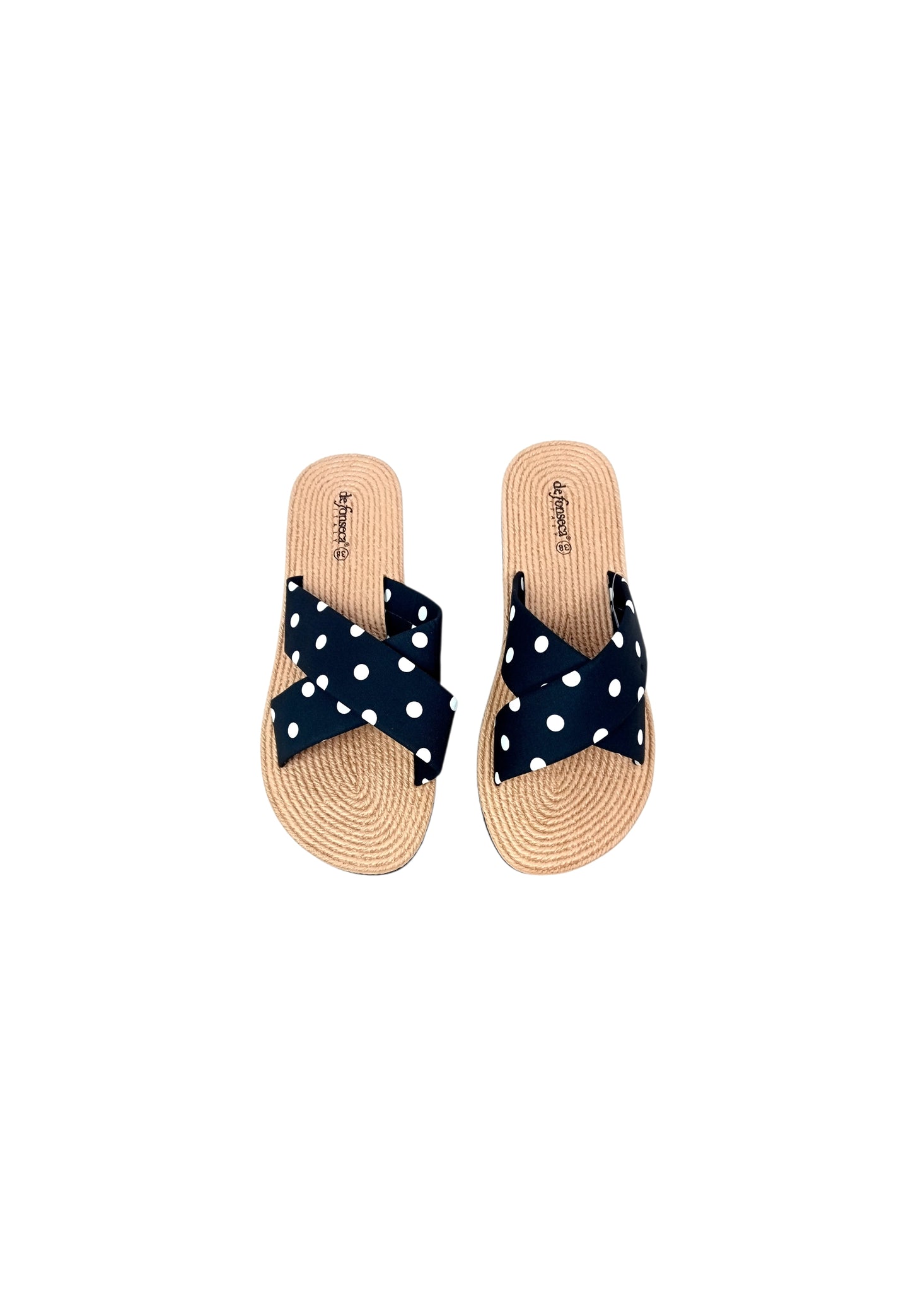 Ciabatta DE FONSECA DE.DESENZANO WC13 NERO DONNA