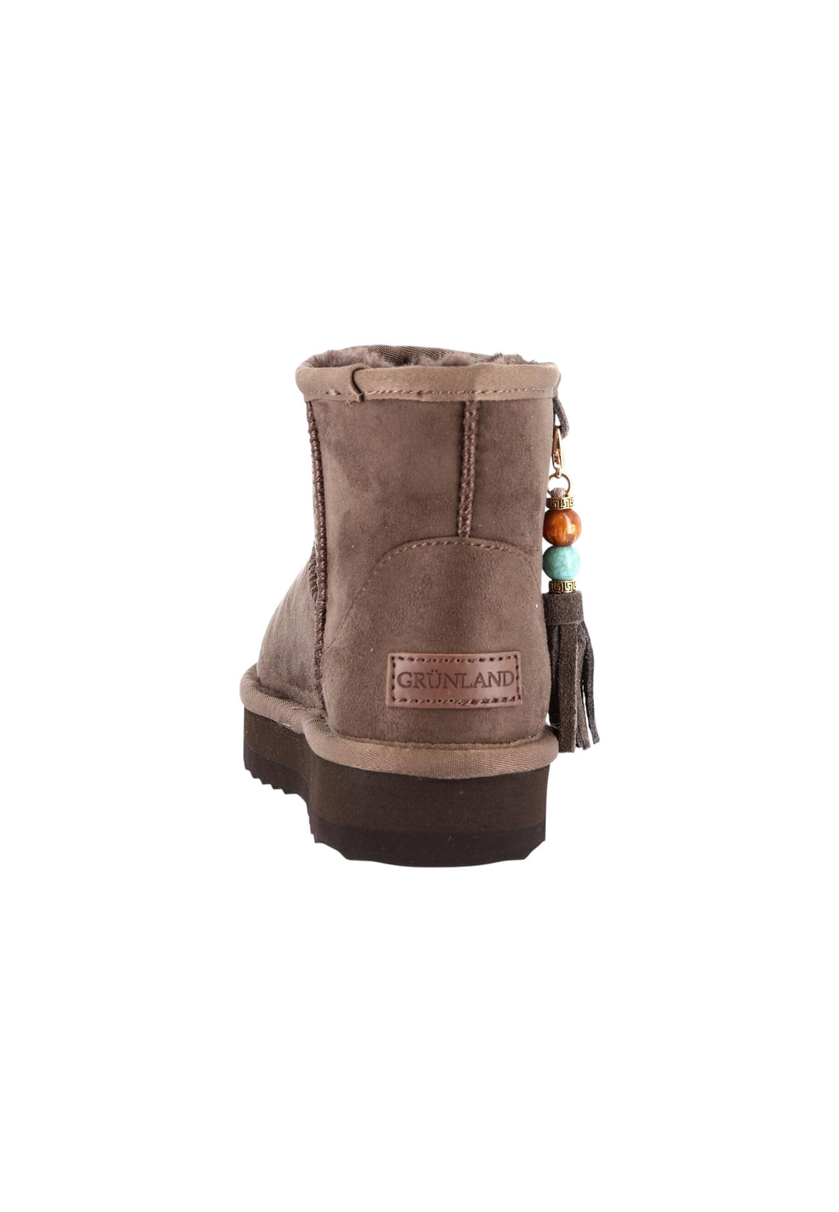 Stivaletto con pelliccia GRUNLAND JR CODI PO0058-I4 MARRONE bambina/ragazza