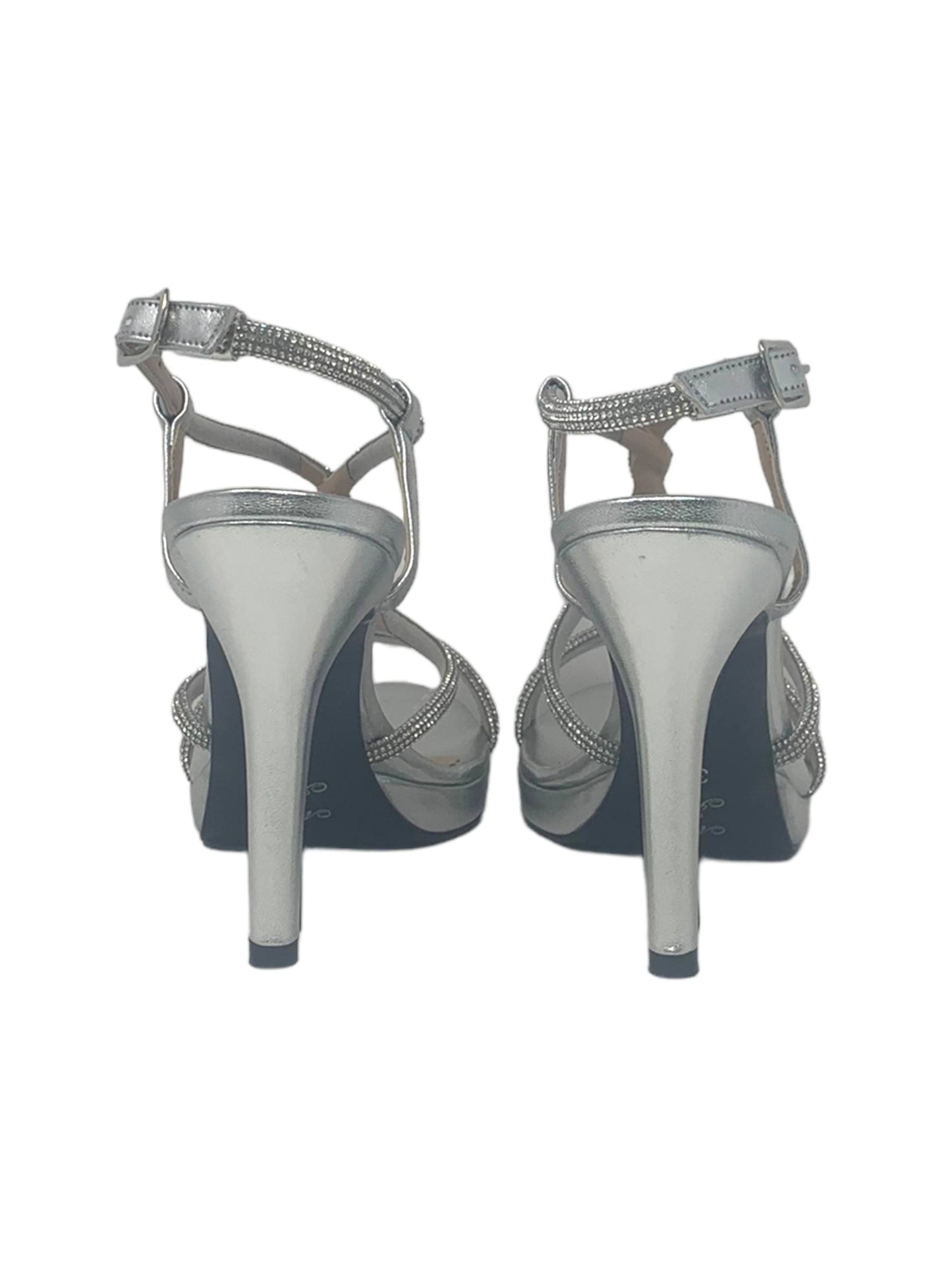 Sandalo col tacco JOEL A7569 LIZ LAME ARGENTO donna