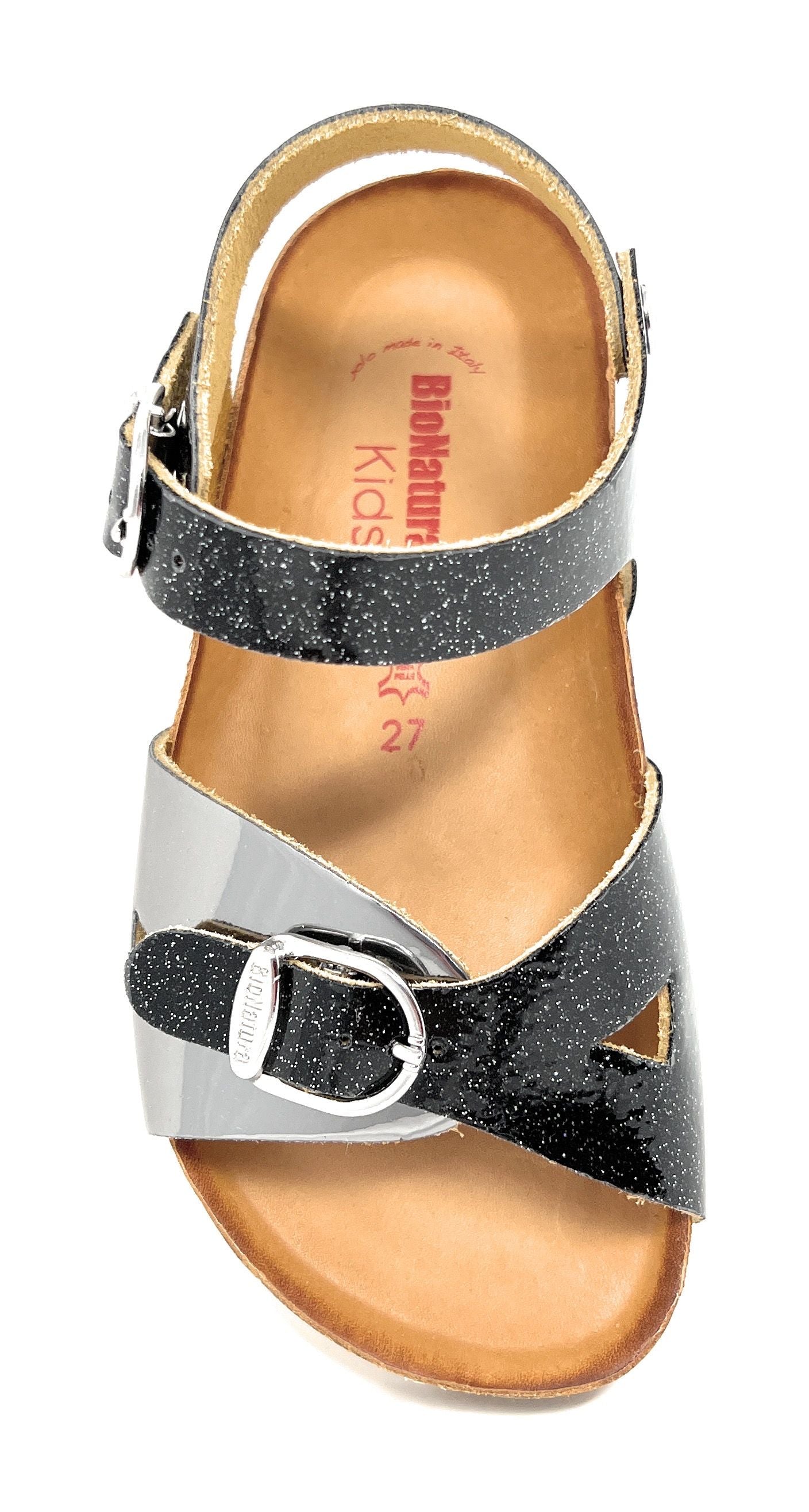 Sandali da passeggio BioNatura 22B 1005 GMNP NERO bambina