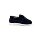 Mocassino DXO Vigevano VELA COTTON BLU  bambino