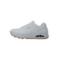 SNEAKER SKECHERS Uno - Stand On Air 52458/WHT Uomo