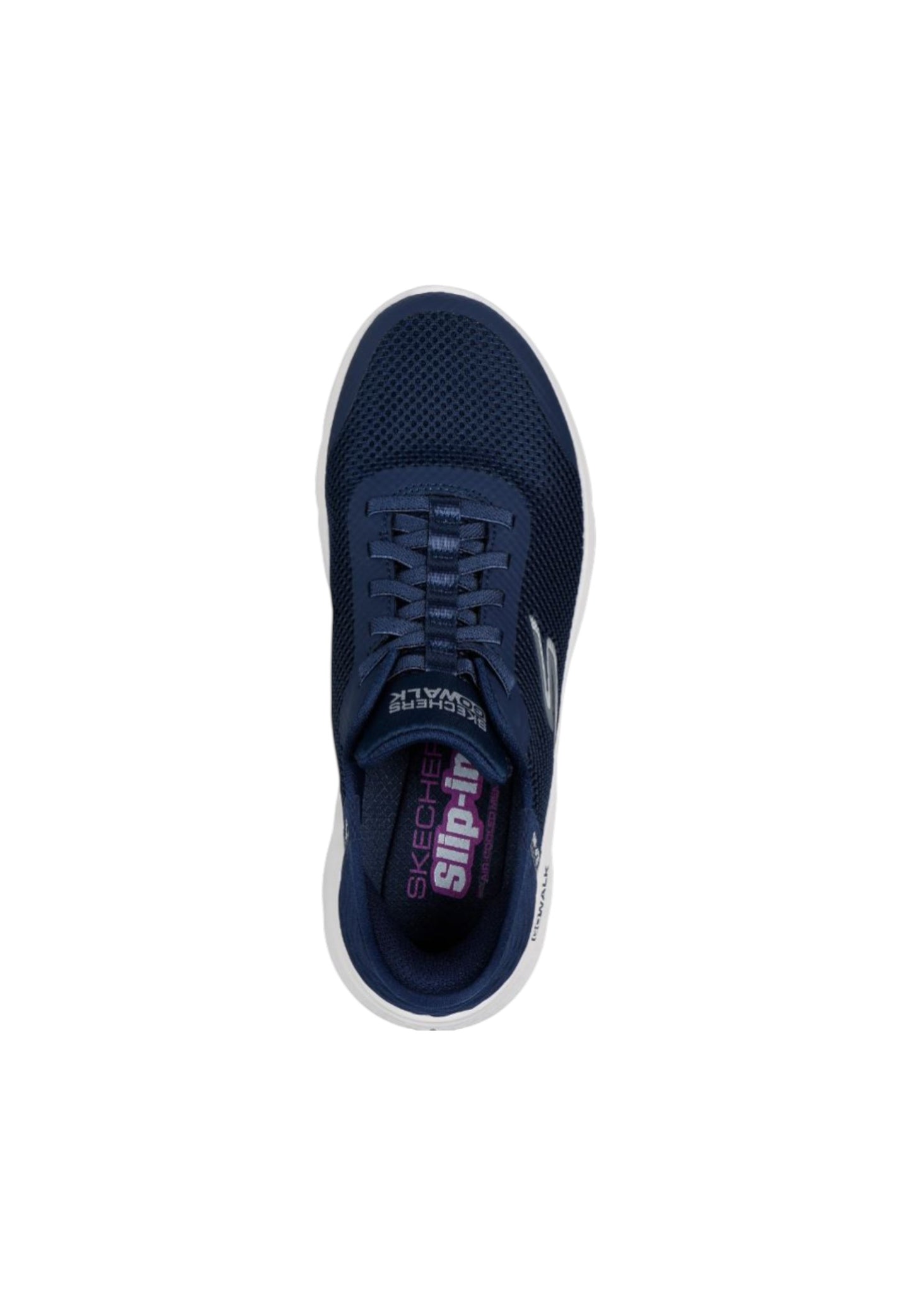 Sneakers Skechers Slip-ins Go Walk Flex - Grand Entry 124836/BLU Donna