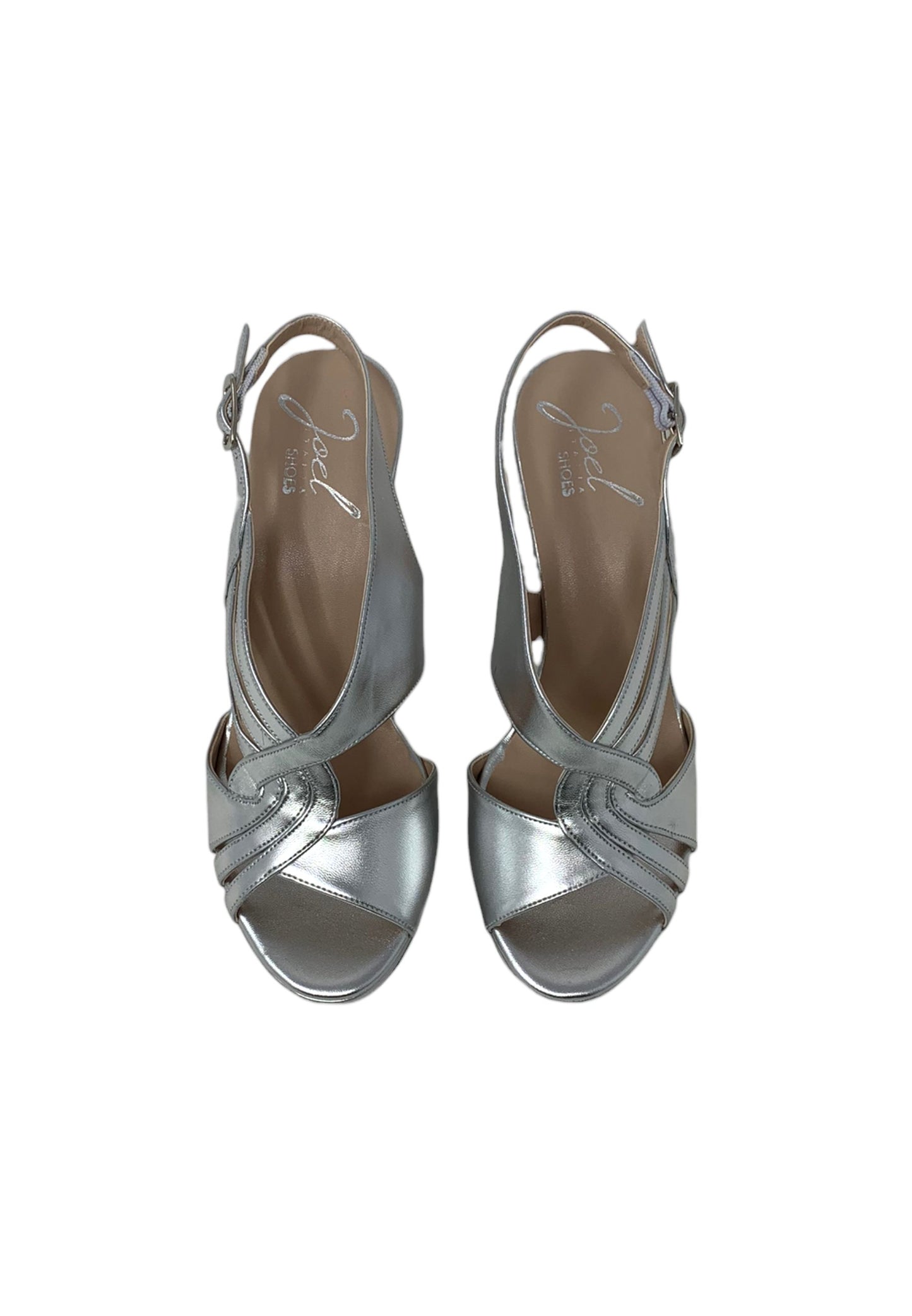 Sandali con tacco JOEL A398 argento donna