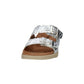 Ciabatta INBLU NR000003 ARGENTO donna