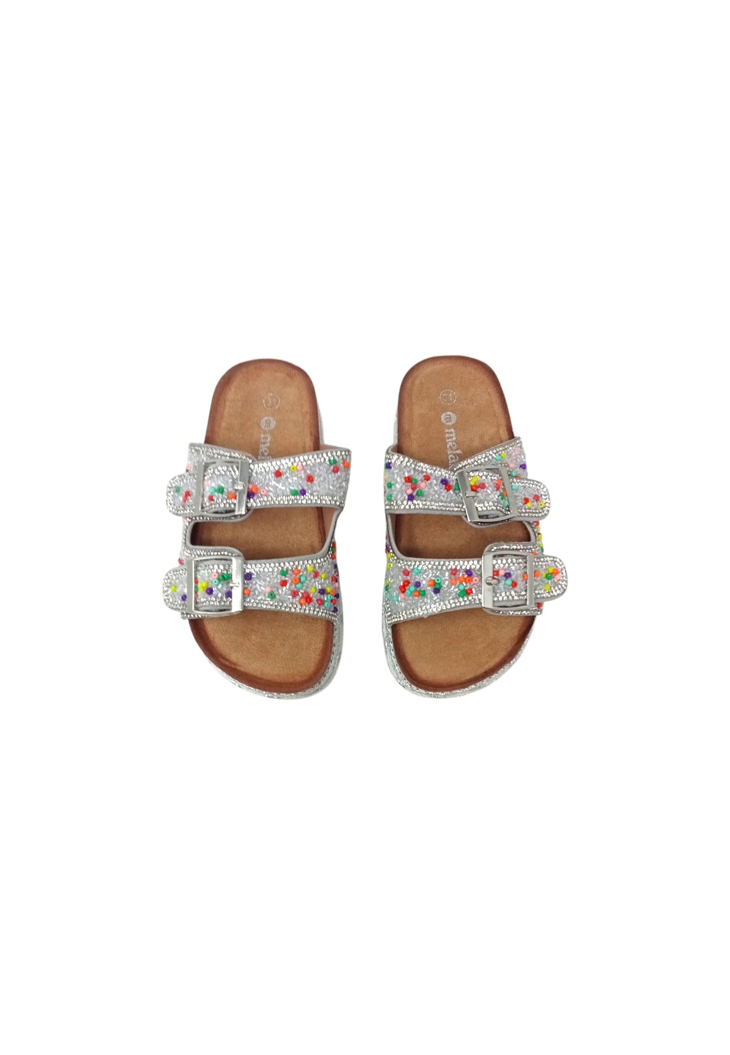 Sandali ciabatta MELANIA MB6101 WHITE bambina/ragazza