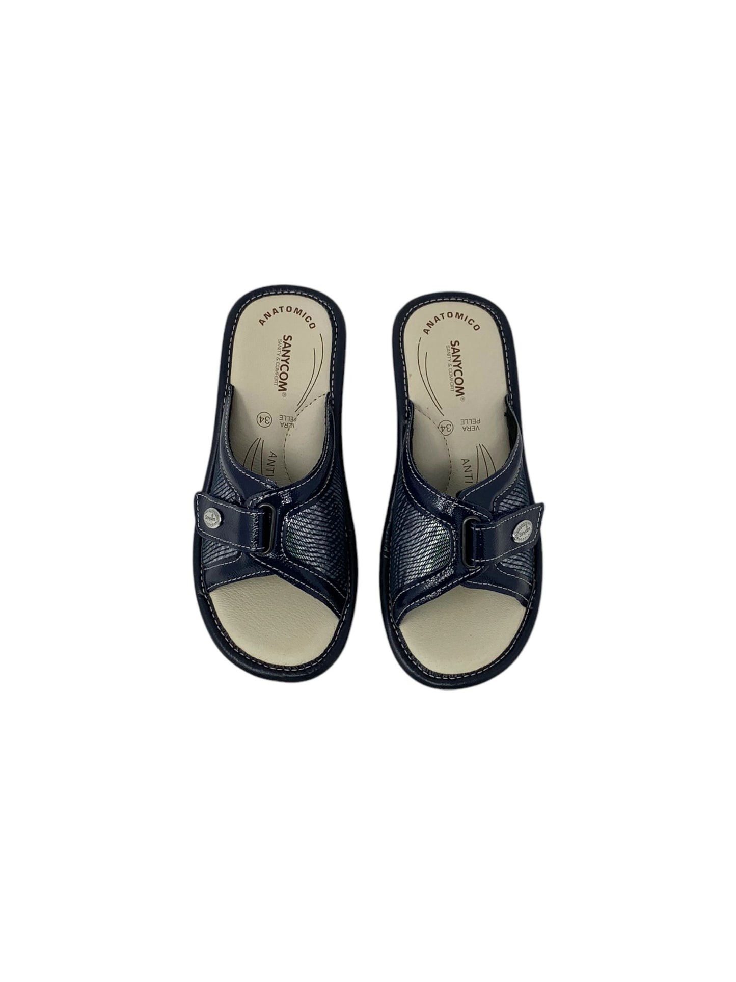 CIABATTA SANYCOM ART 70 BLU DONNA