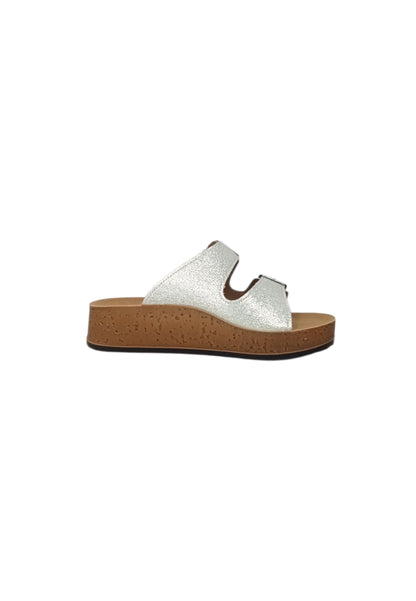 Ciabatta INBLU PK000047 BIANCO donna